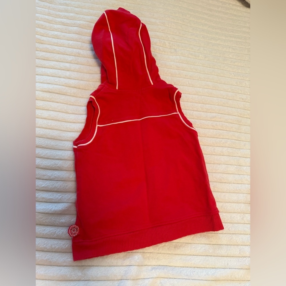 Carter's Red Kids Hooded Vest and Joggers Set - Picture 9 of 9